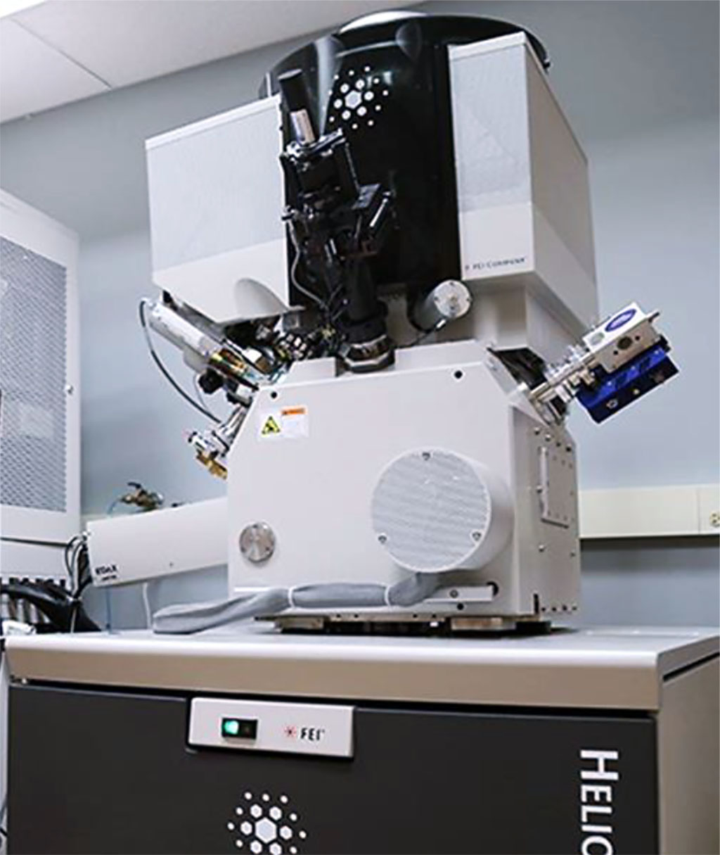 Figure 3. Helios NanoLab 600electron-ion scanning microscope